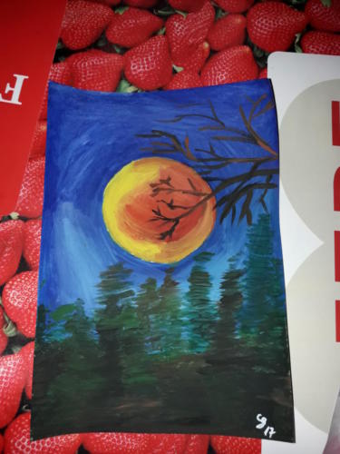 Meine ersten Acrylbilder