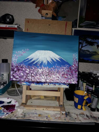 Fruehling-am-Mt.-Fujisan