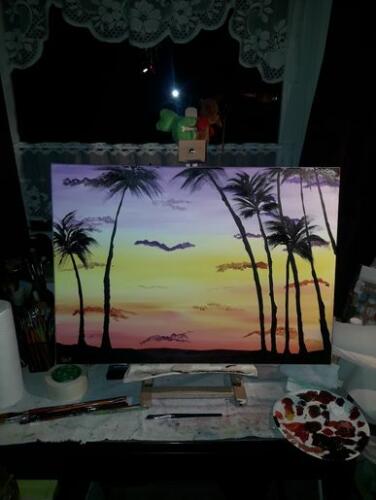 Karibischer-Sonnenuntergang