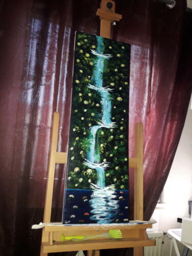 Magischer-Wasserfall