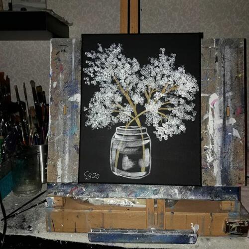 Q-Tip-Weidenkaetzchen-Zweig-im-Glas